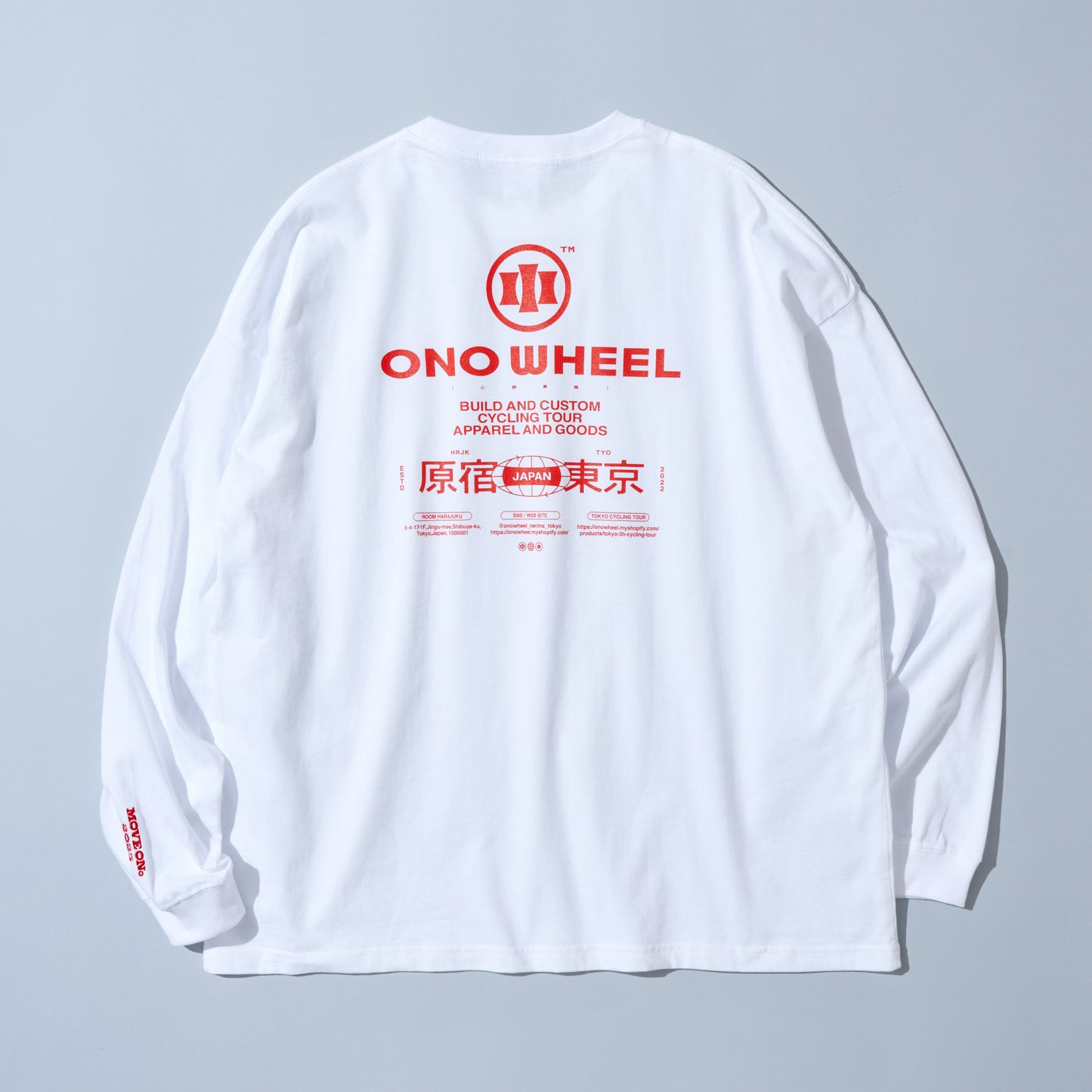 HARAJUKU long sleeve (JAPAN RED)
