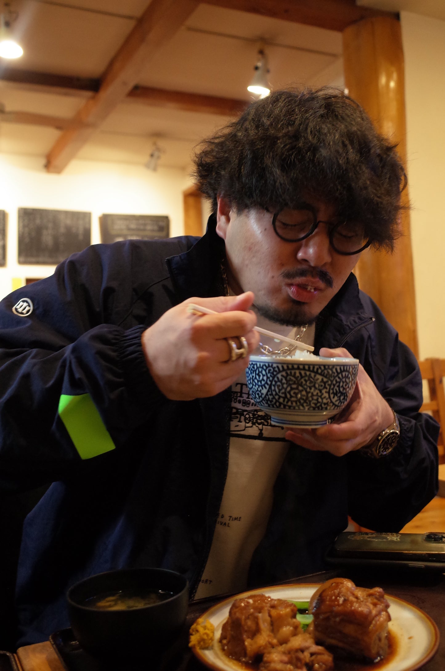 Reflector Nylon Jacket ver.2(NAVY)