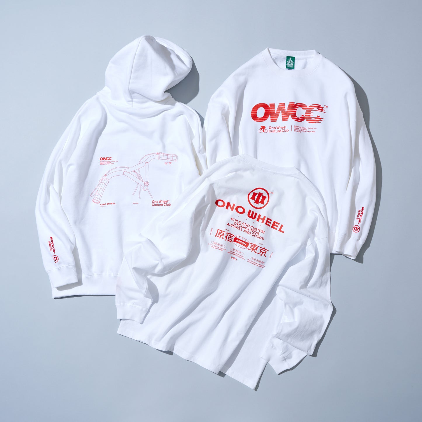 HARAJUKU long sleeve (JAPAN RED)