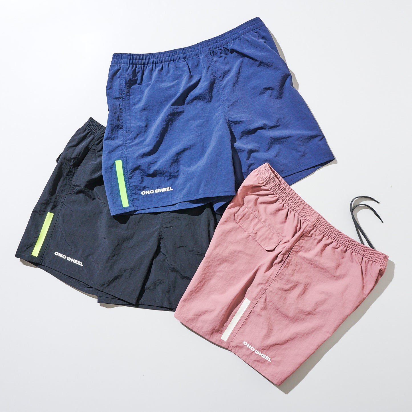 Reflector Nylon Half Pants ver.2 (NAVY)