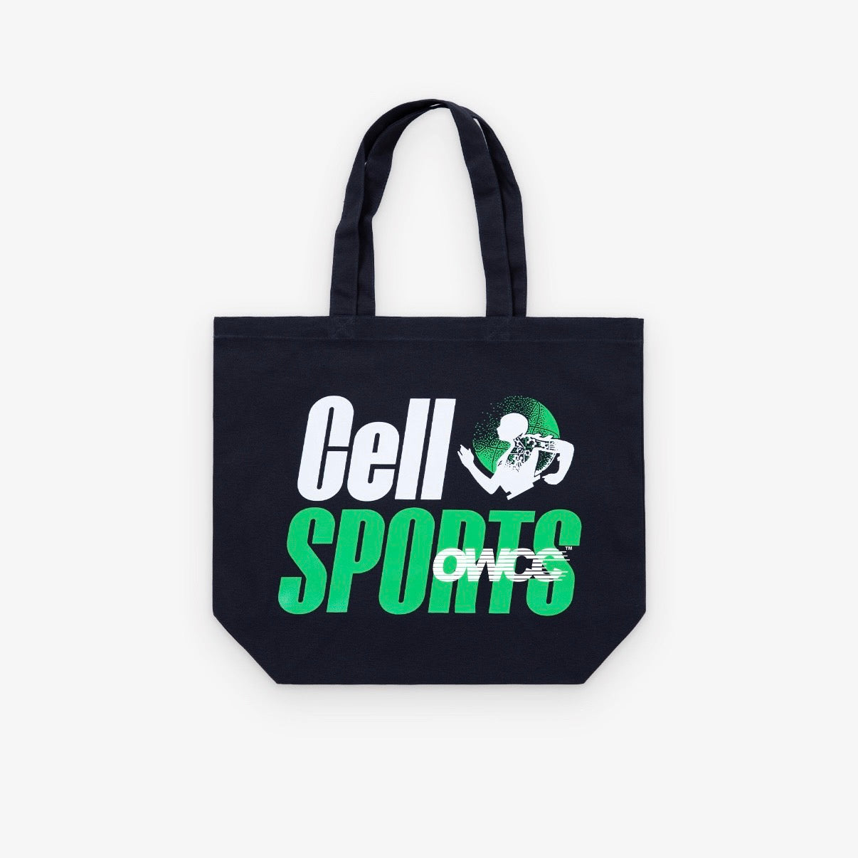CELL VITAL TOTE / ONO EX (NAVY / ONO GREEN)