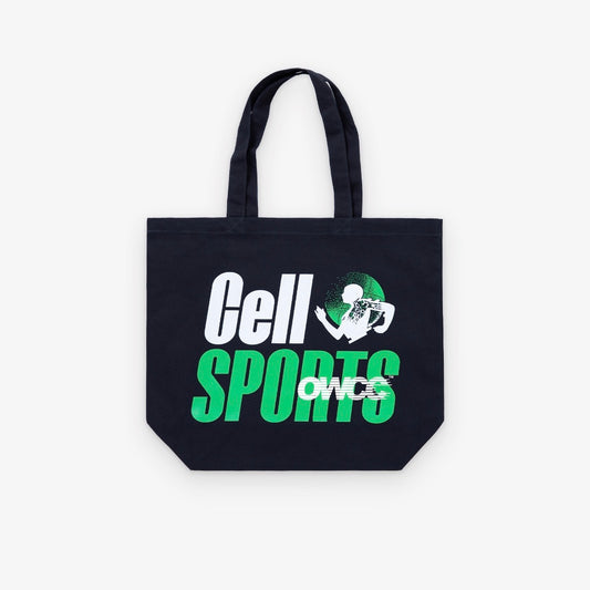 CELL VITAL TOTE / ONO EX (NAVY / ONO GREEN)