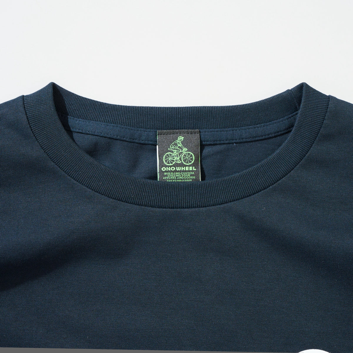 HARAJUKU long 3rd Anniversary color (Navy × White)